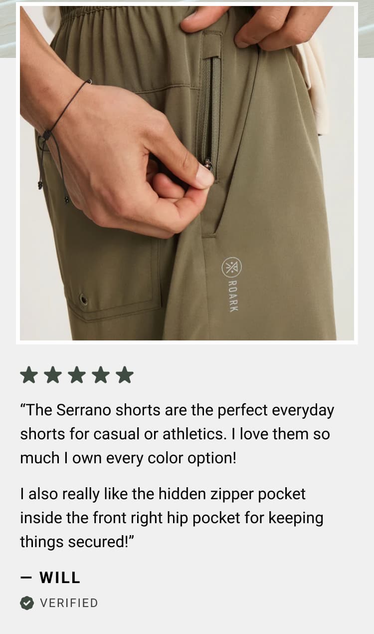 Serrano Active Shorts 7"