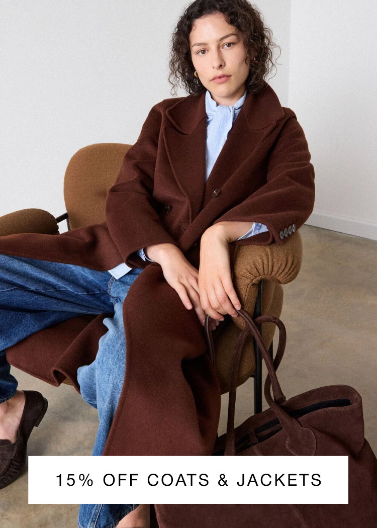 Shop 15% off coats & jackets