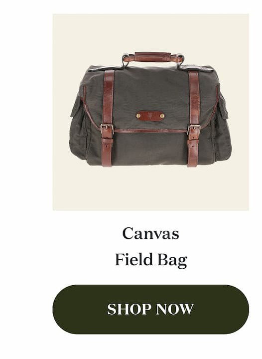 Canvas Field Bag - Shop Now