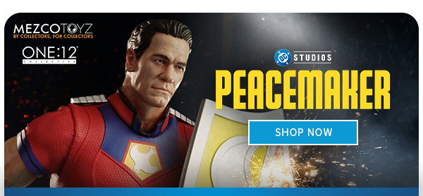 Mezco Toyz One:12 DC Studios Peacemaker SHOP NOW 