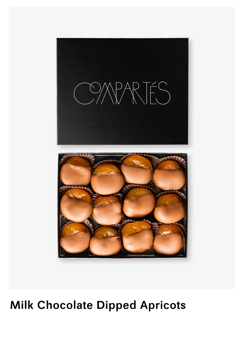 Milk Chocolate Dipped Apricots
