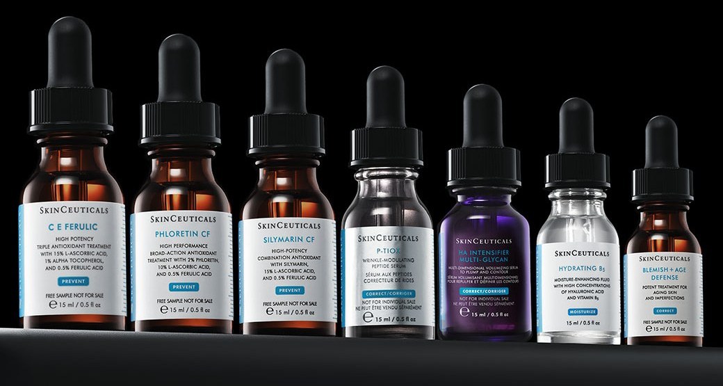 7 sérums SkinCeuticals au format 15ml