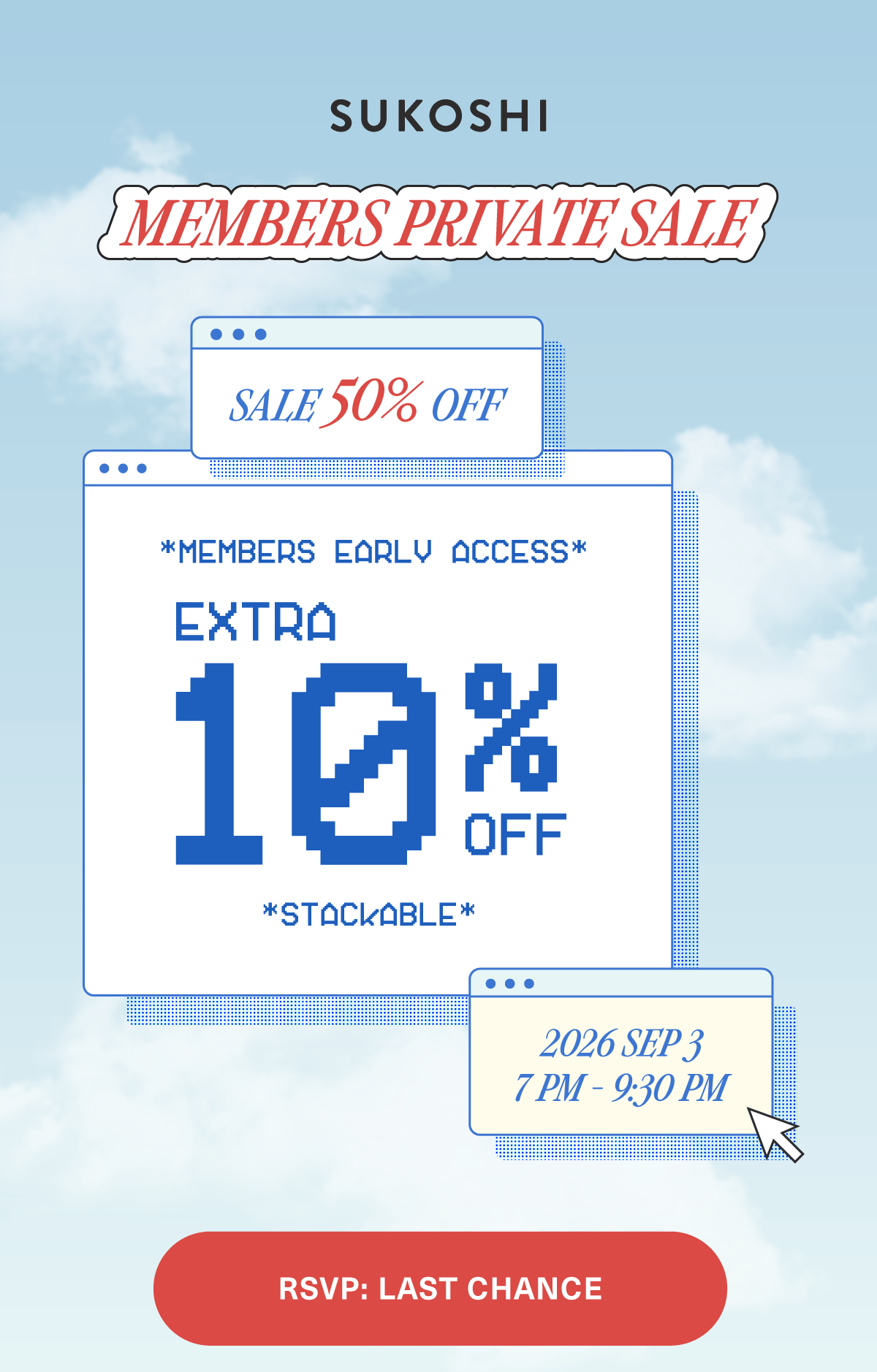 Members Private Sale