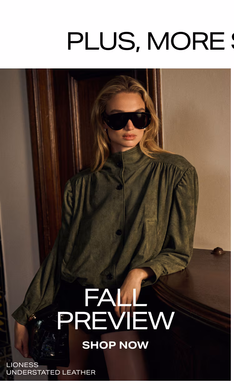 Shop Fall Preview