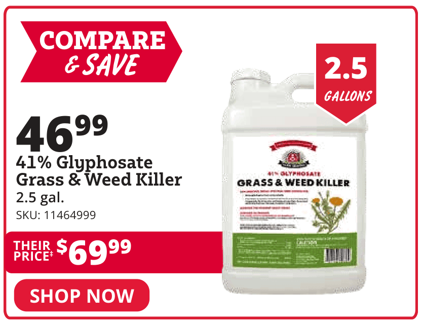 41% glyphosate