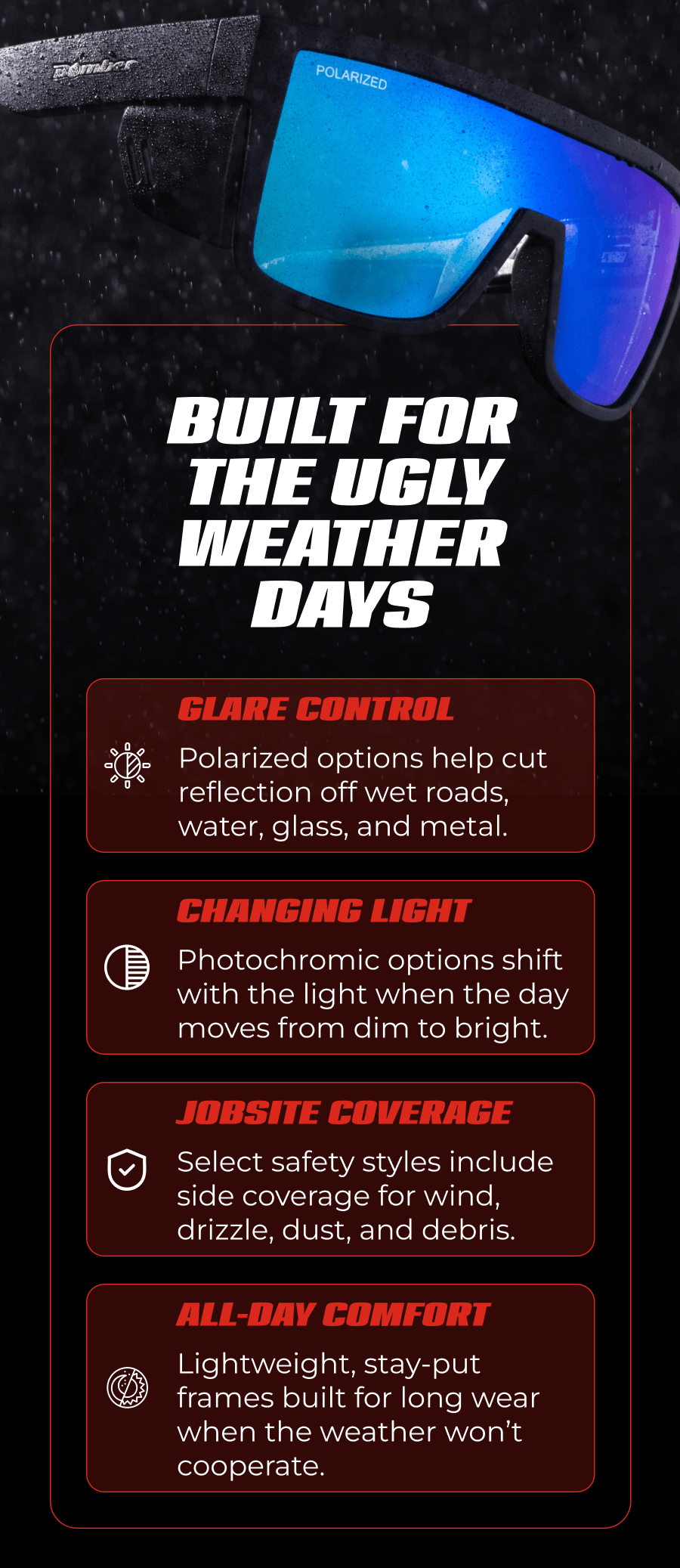 Built For The Ugly Weather Days