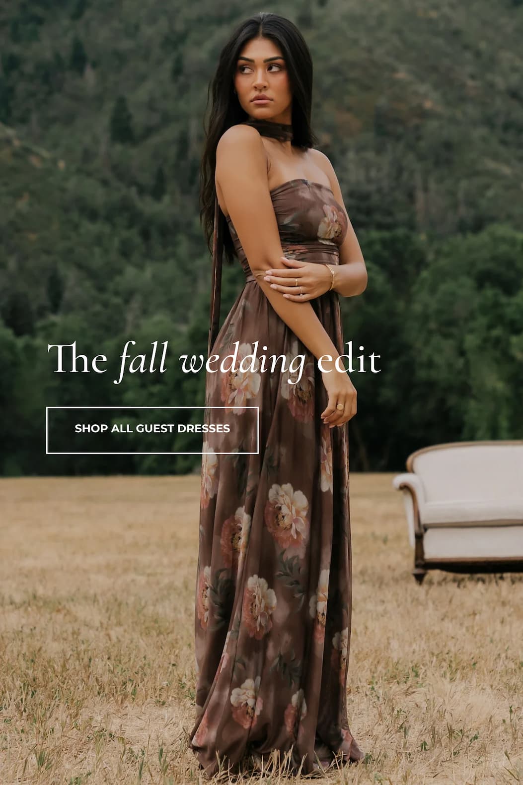 The fall wedding edit. Shop all guest dresses