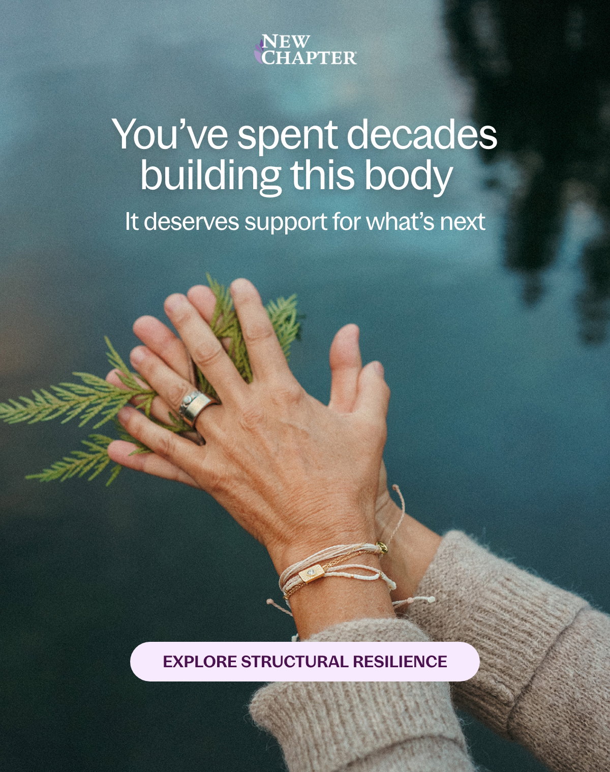 You’ve spent decades building this body  