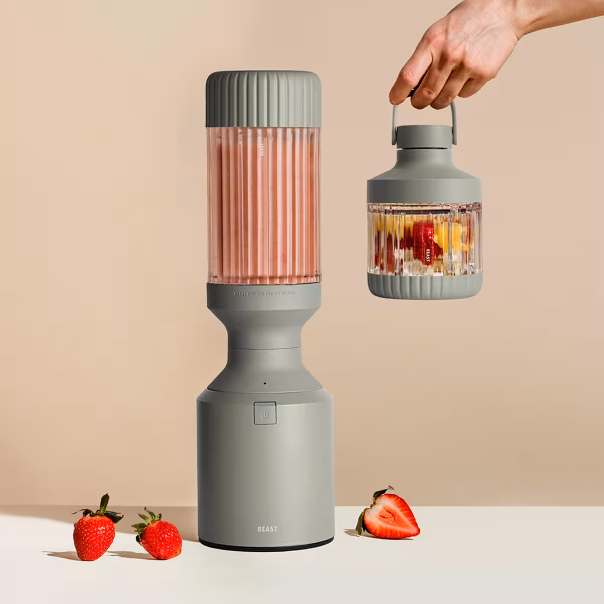  Beast Mega Plus 1200 blender, grön