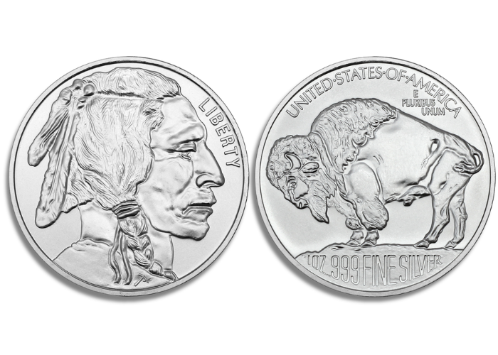 App-Only Deal: 1 oz SilverTowne Buffalo Silver Round (New)