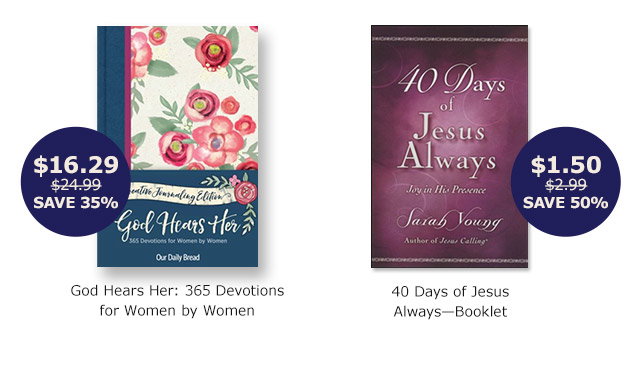 God Hears Her | 40 Days of Jesus Always—Booklet