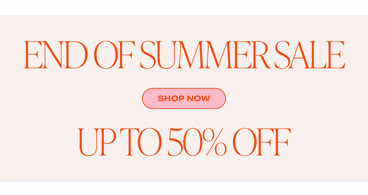 Shop End of Summer Sale