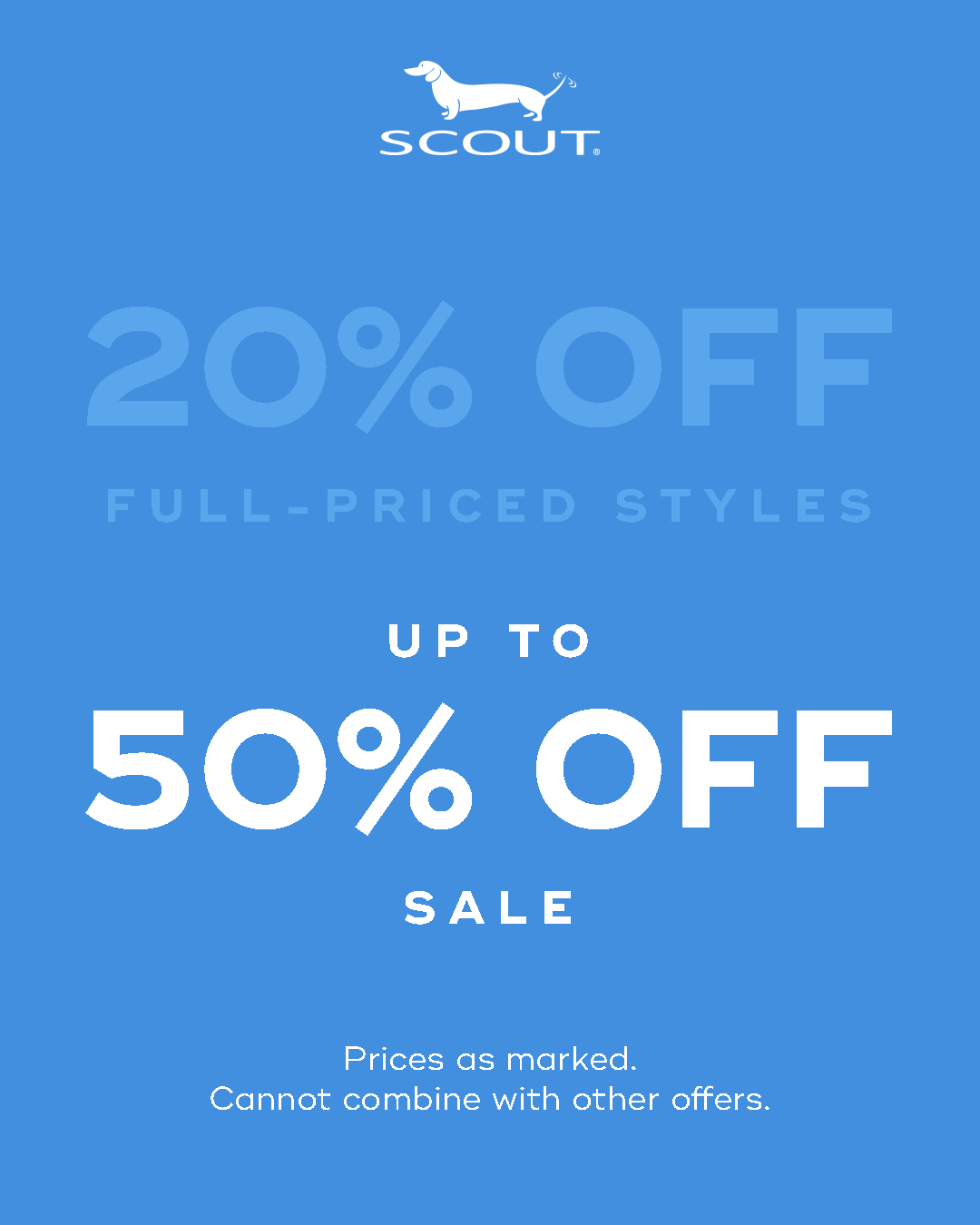 20% OFF. FULL-PRICED STYLES. SHOP NOW