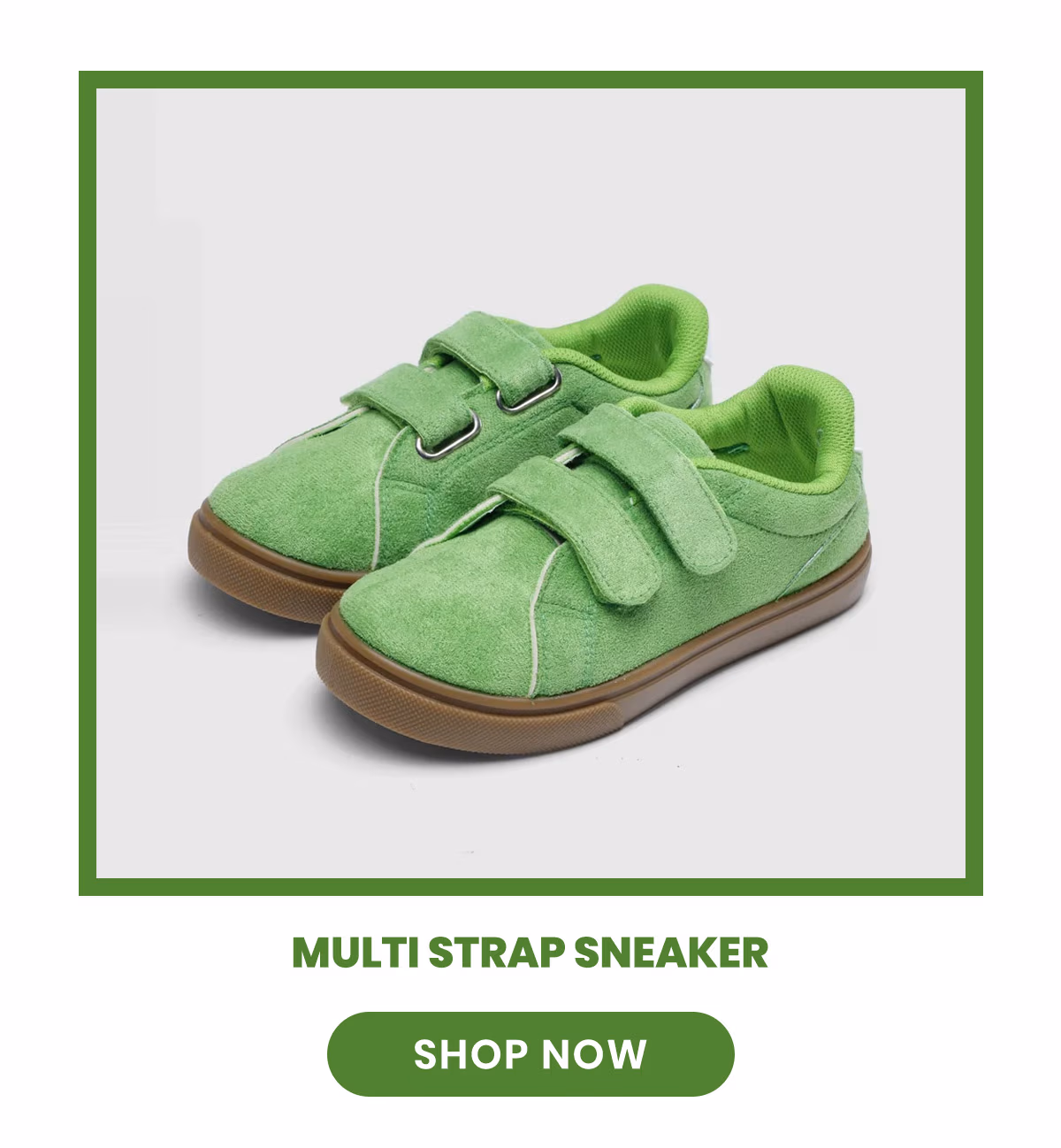 Multi Strap Sneaker