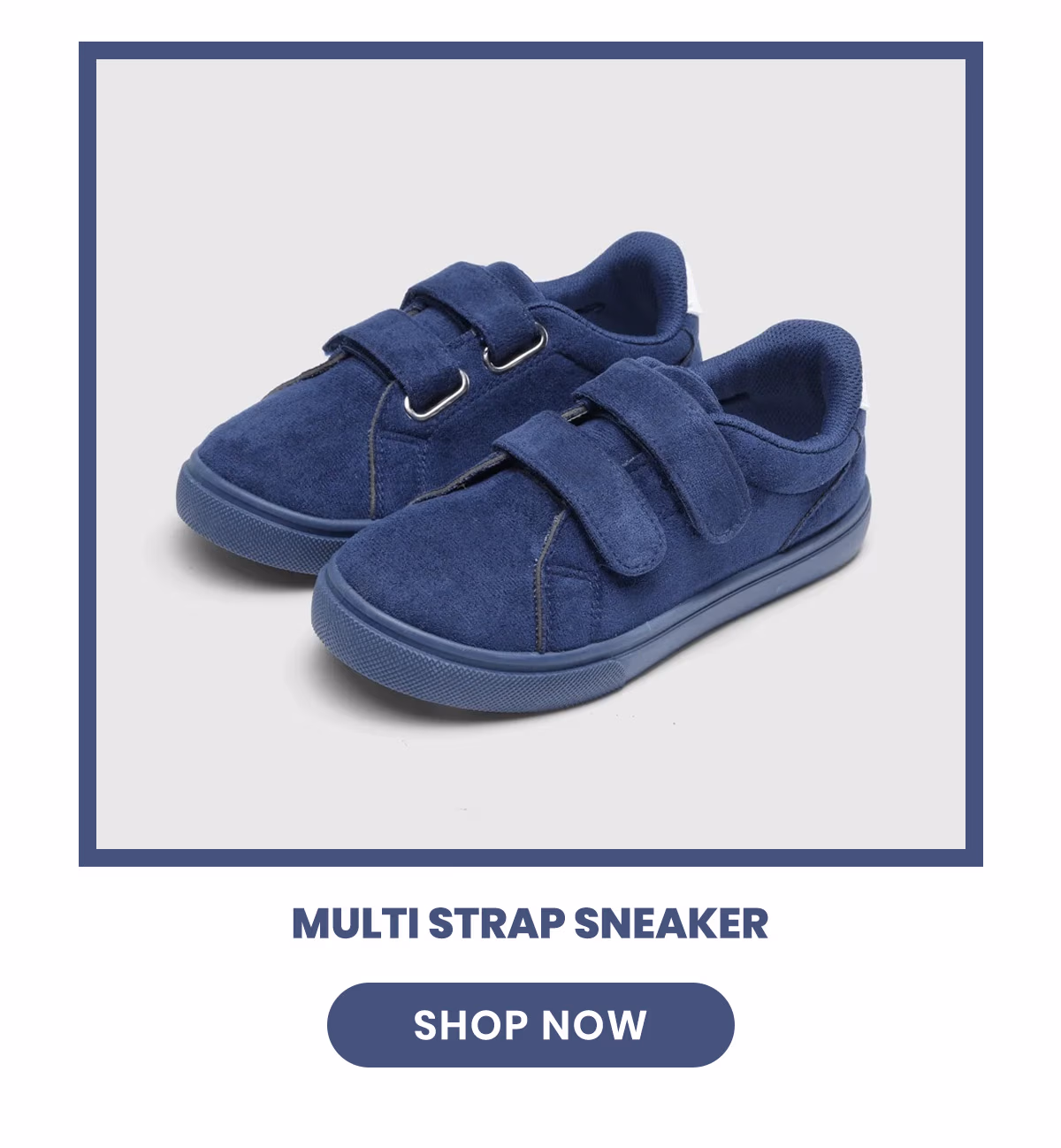 Multi Strap Sneaker