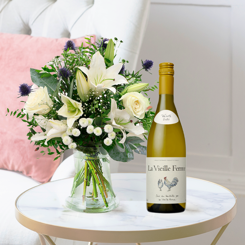 Image of Blue Serenity & La Vielle Ferme White (75cl)