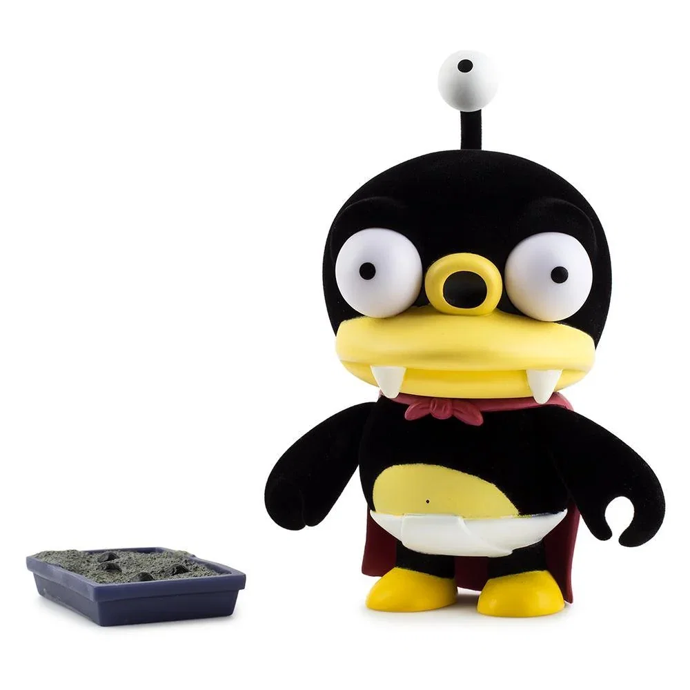 Image of Futurama Furry Little Nibbler 7" Flocked Art Figure by Kidrobot