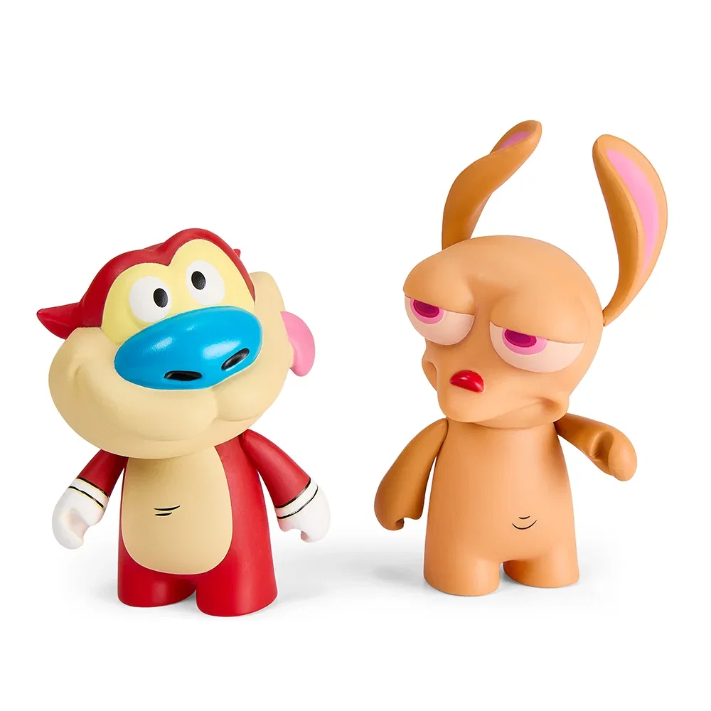 Image of Ren & Stimpy 3" Vinyl Figure 2-Pack