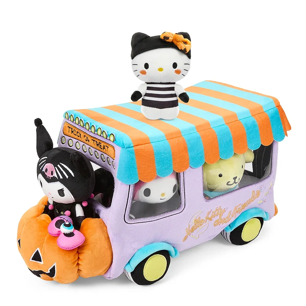 Image of Hello Kitty® and Friends Halloween Food Truck 18” Plush Set (Limited Edition of 2500)