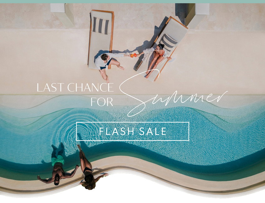 Last Chance for Summer Flash Sale