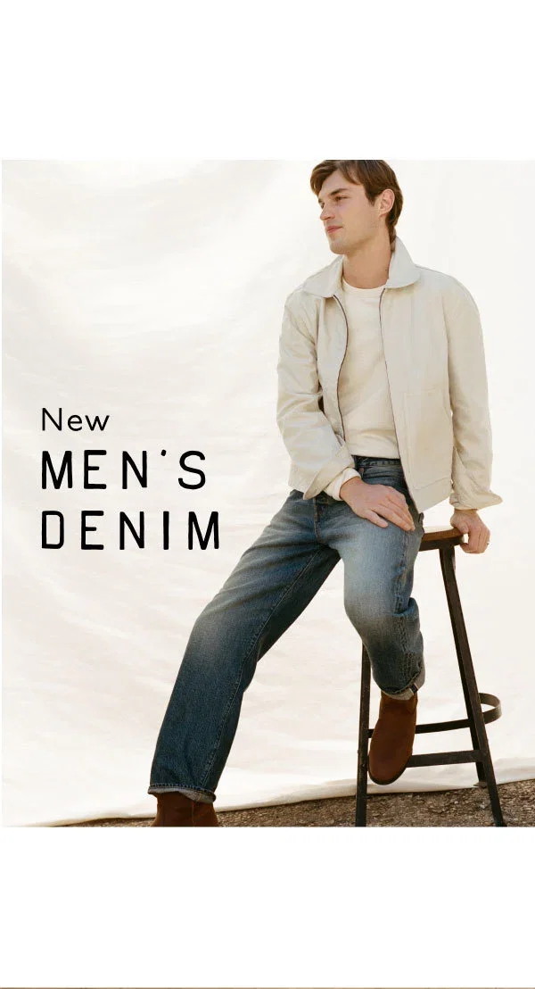New Men's Denim.