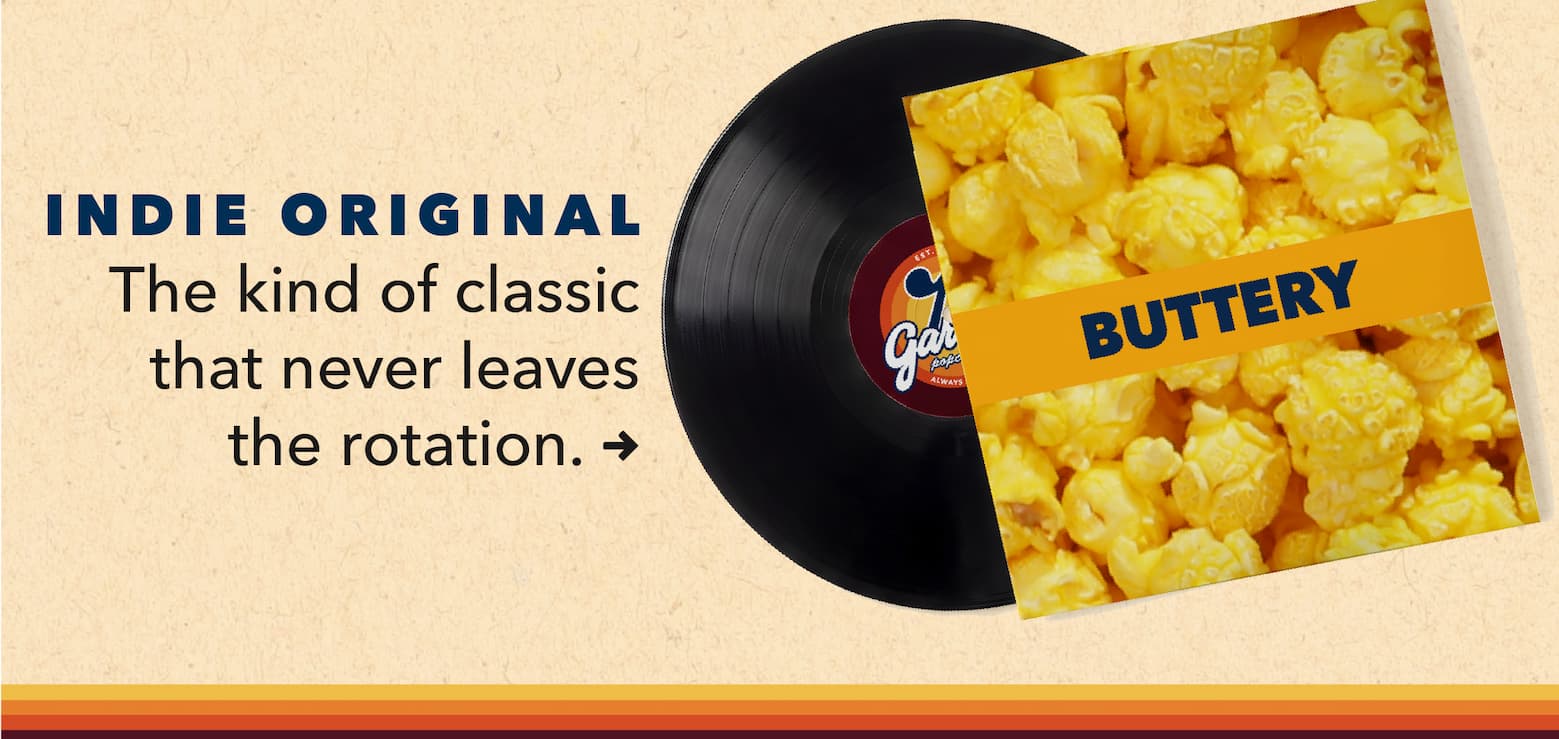 Buttery Indie Original The kind of classic that never leaves the rotation.
