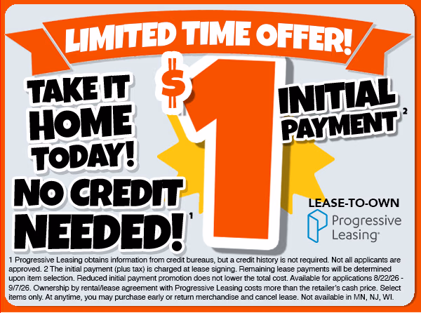 $1 Lease to Own Event Banner & Info