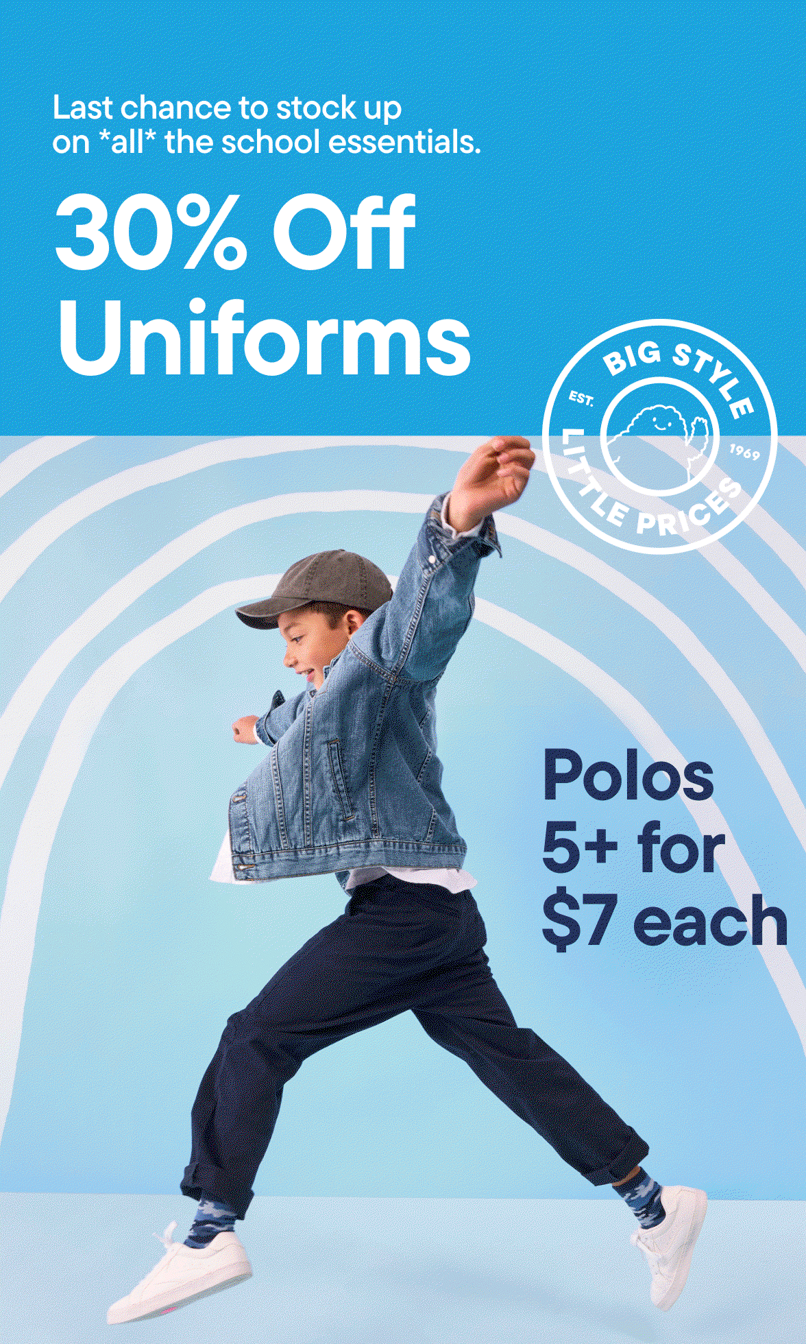 30% off Uniforms