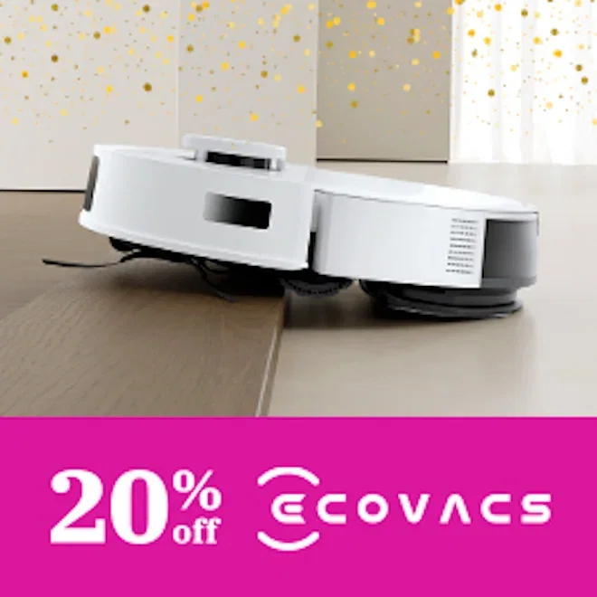 20% off Ecovacs