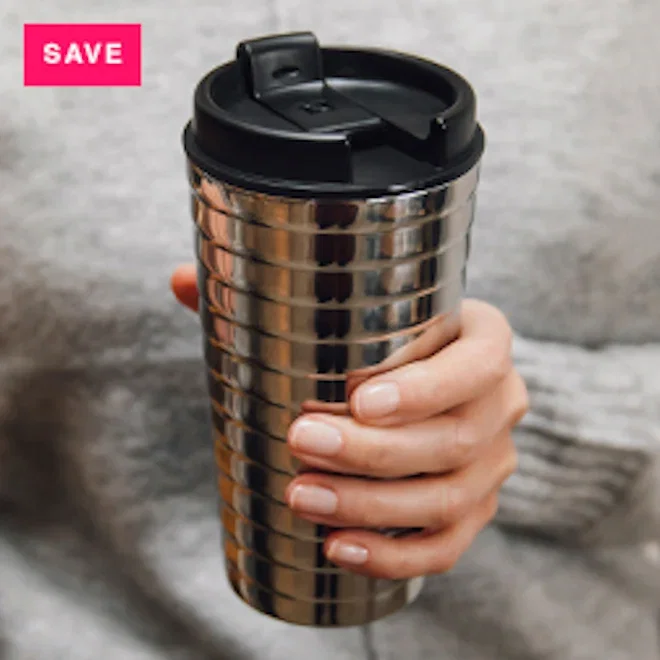 Nespresso Stainless Steel Touch Travel Mug, 345ml