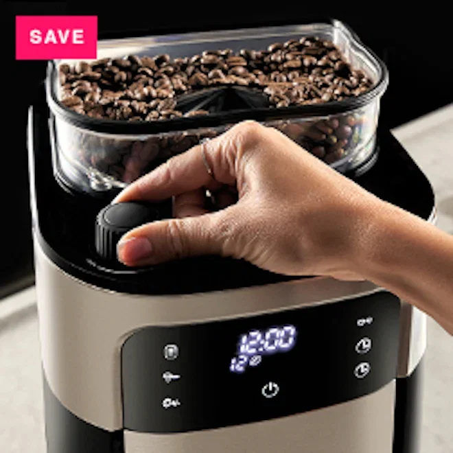Kenwood Grind and Brew Drip Coffee Machine, CMM40.000BM