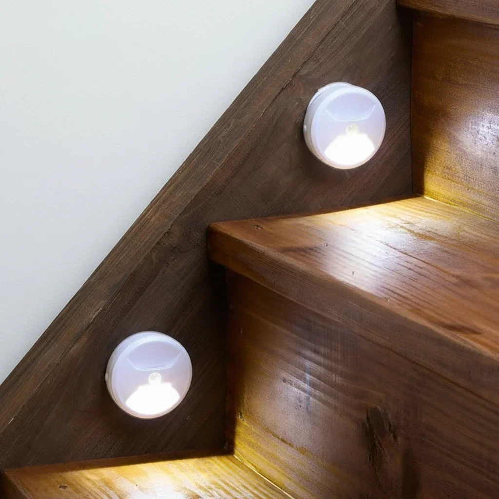 Image of Ideaworks® Motion Sensor LED Night Lights - Multi Directional, Set of 2