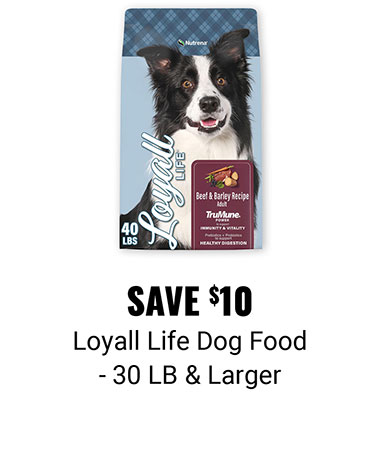 Save $10 Loyall Life Dog Food