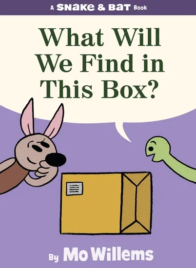 Mo Willems discusses SNAKE AND BAT: What Will We Find In This Box?