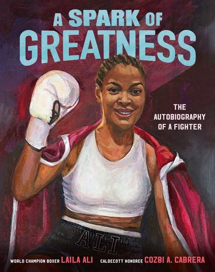 Signing with Laila Ali for A SPARK OF GREATNESS!