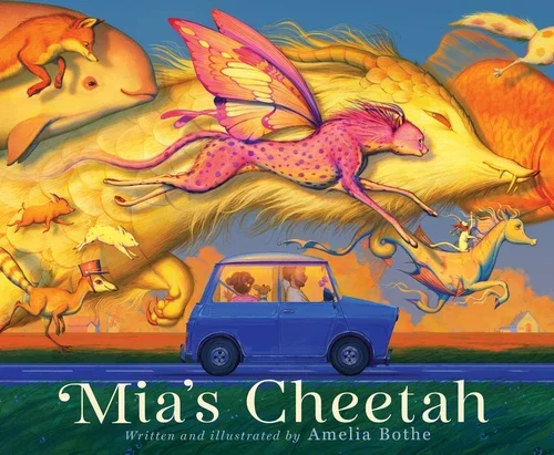 Amelia Bothe reads & signs MIA'S CHEETAH for a special storytime