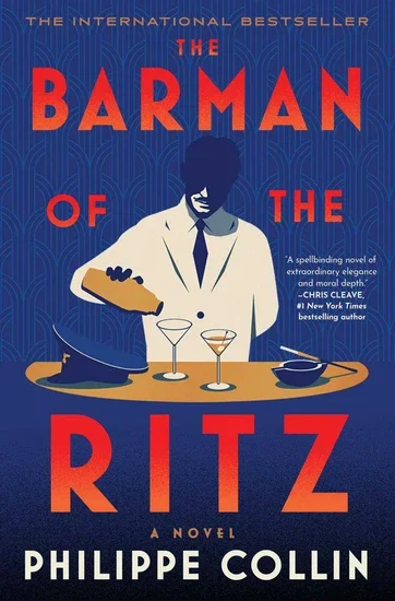 Philippe Collin celebrates BARMAN OF THE RITZ with Adrienne Westenfeld