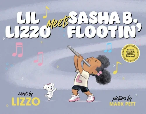 Lizzo reads & takes photos to celebrate LIL LIZZO MEETS SASHA B. FLOOTIN'