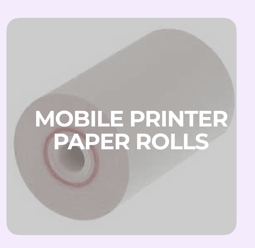 Mobile Printer Paper Rolls