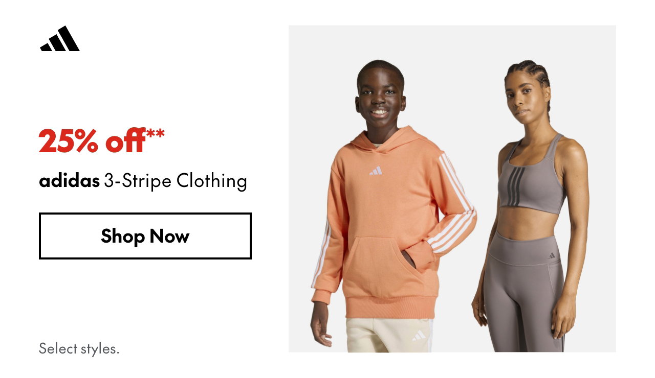 adidas 3-Stripe Clothing. Extra PMMs
