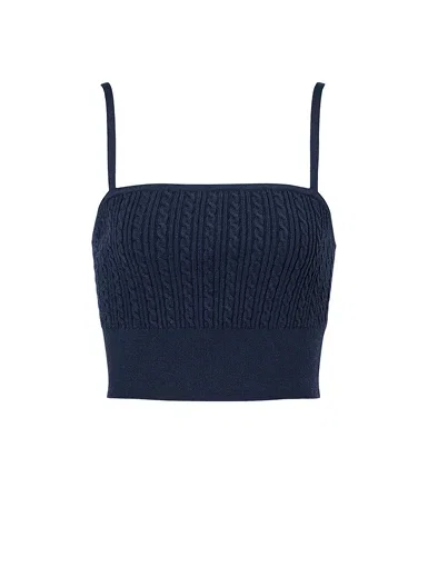 Mini Cable Sweater Tank