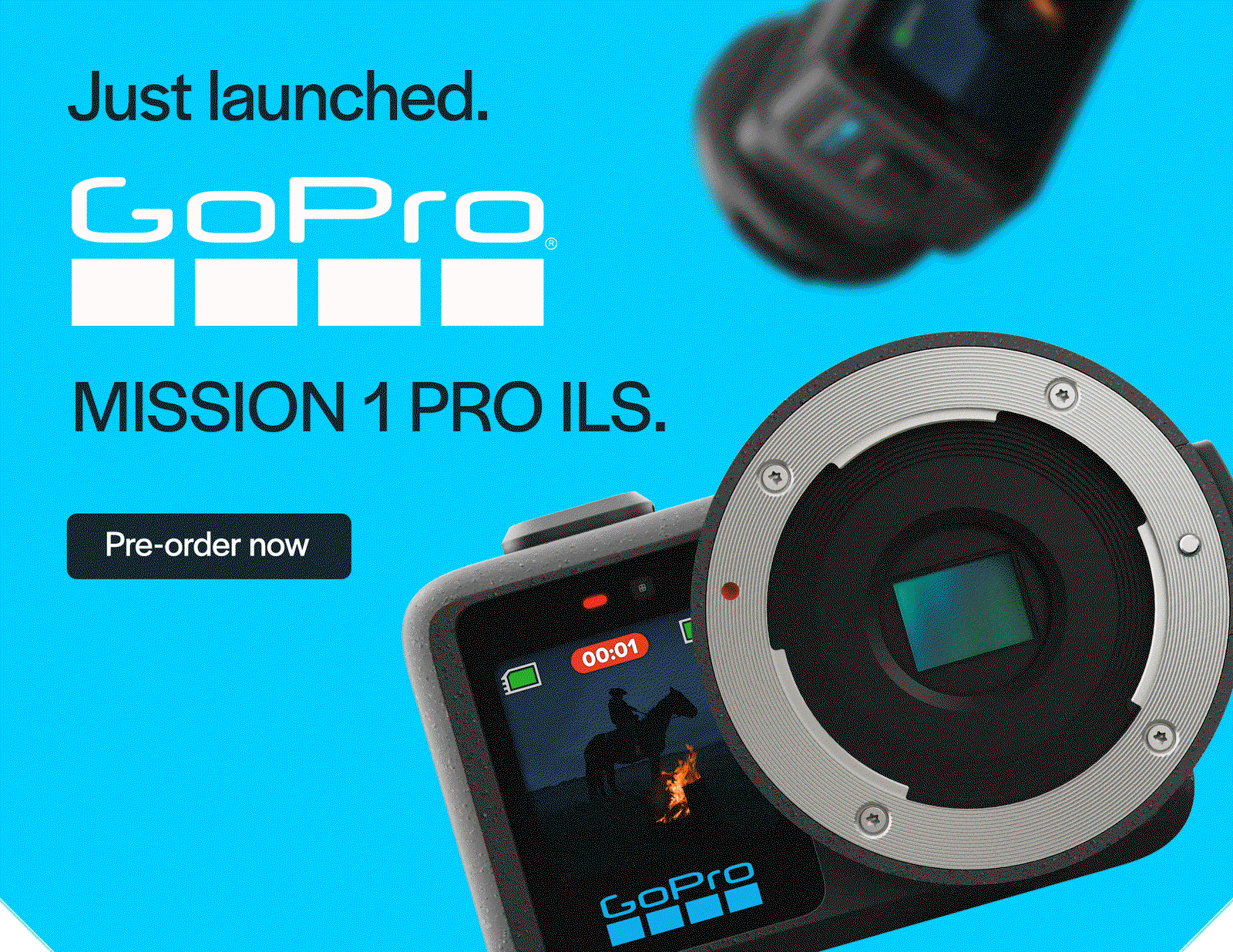 Just launched. GoPro MISSION 1 PRO ILS.