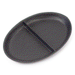 Image of Pre-Seasoned Cast Iron Split Oval Skillet, 10" x 7.5"