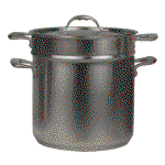 Image of Stainless Steel Double Boiler, 16 Quart