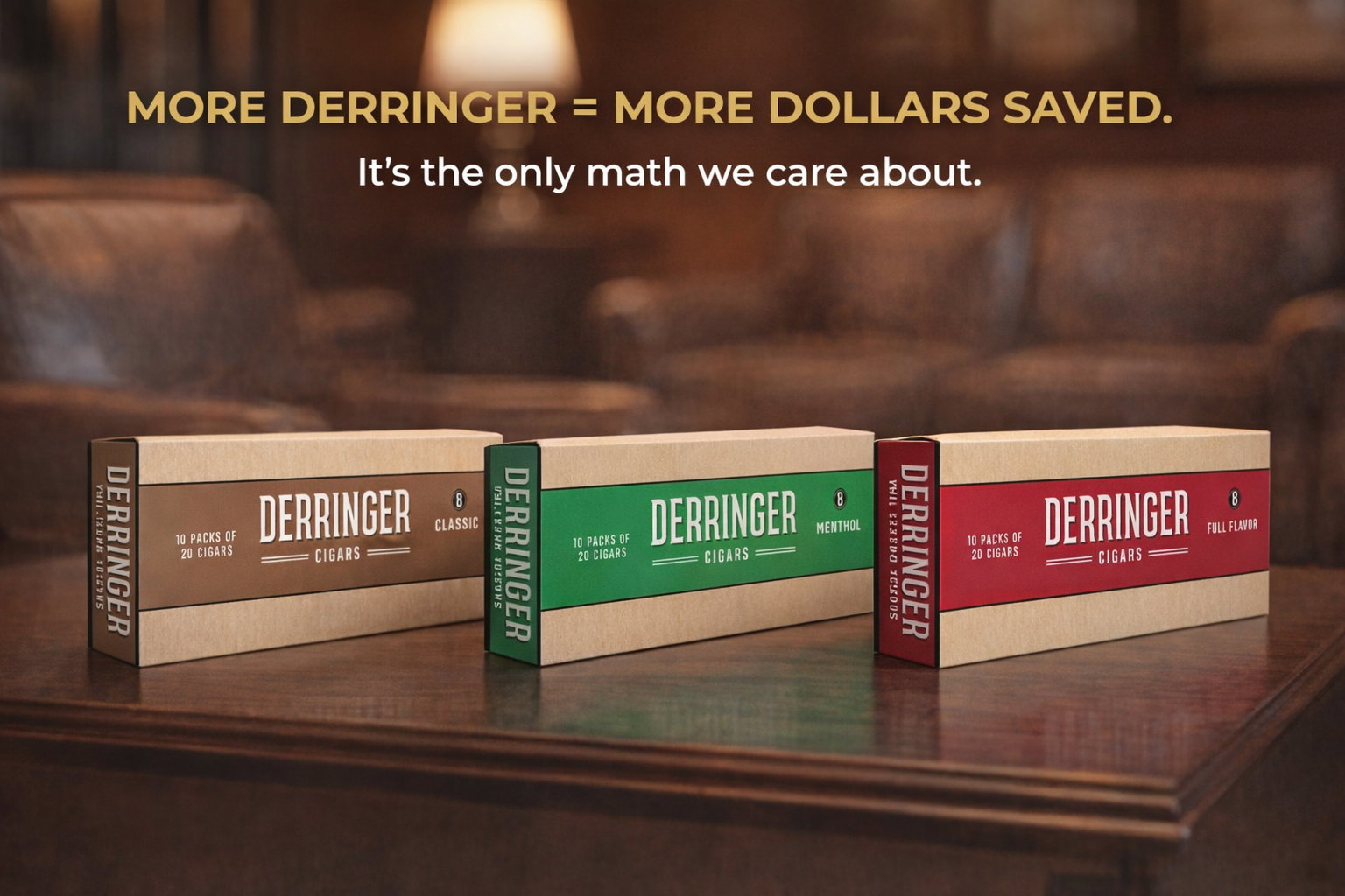 Derringer Filtered Cigars