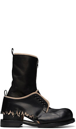 Black Bowery Boots - Kids Love Gaite