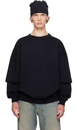 Black Luna Sweatshirt - SECONDA