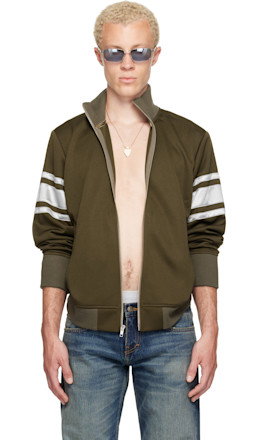 Khaki Track Jacket - Raimundo Langlois
