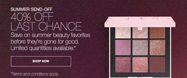 40% off Last Chance