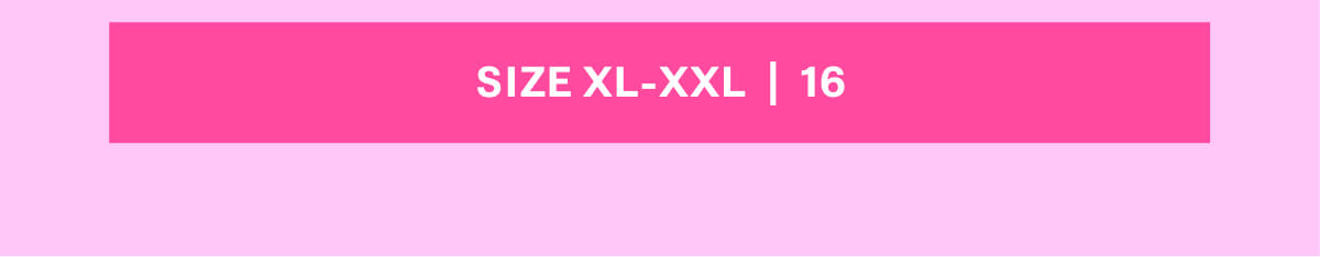 Size XL-XXL